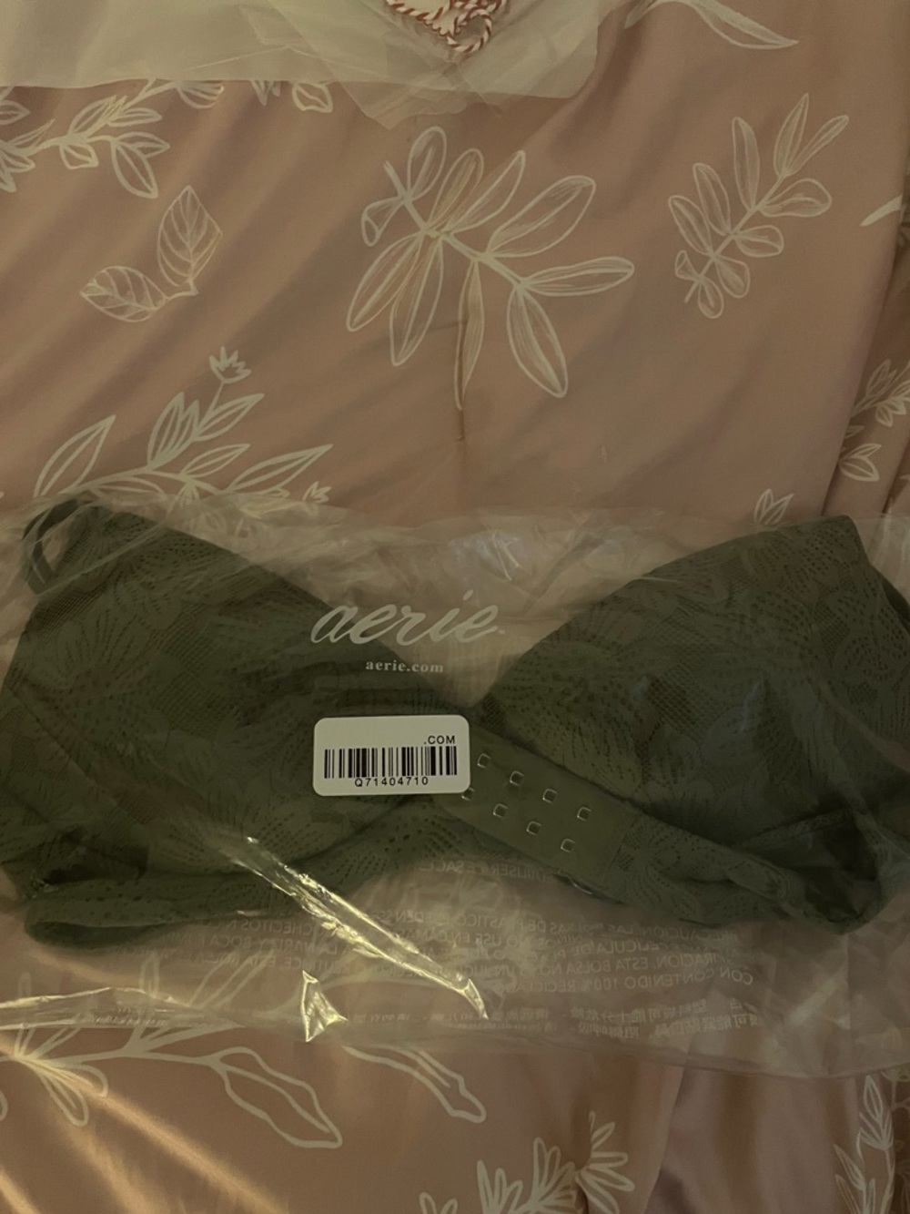 Aerie Sunnie Bloom Lace Wireless Push Up Bra - Picture 4 of 4